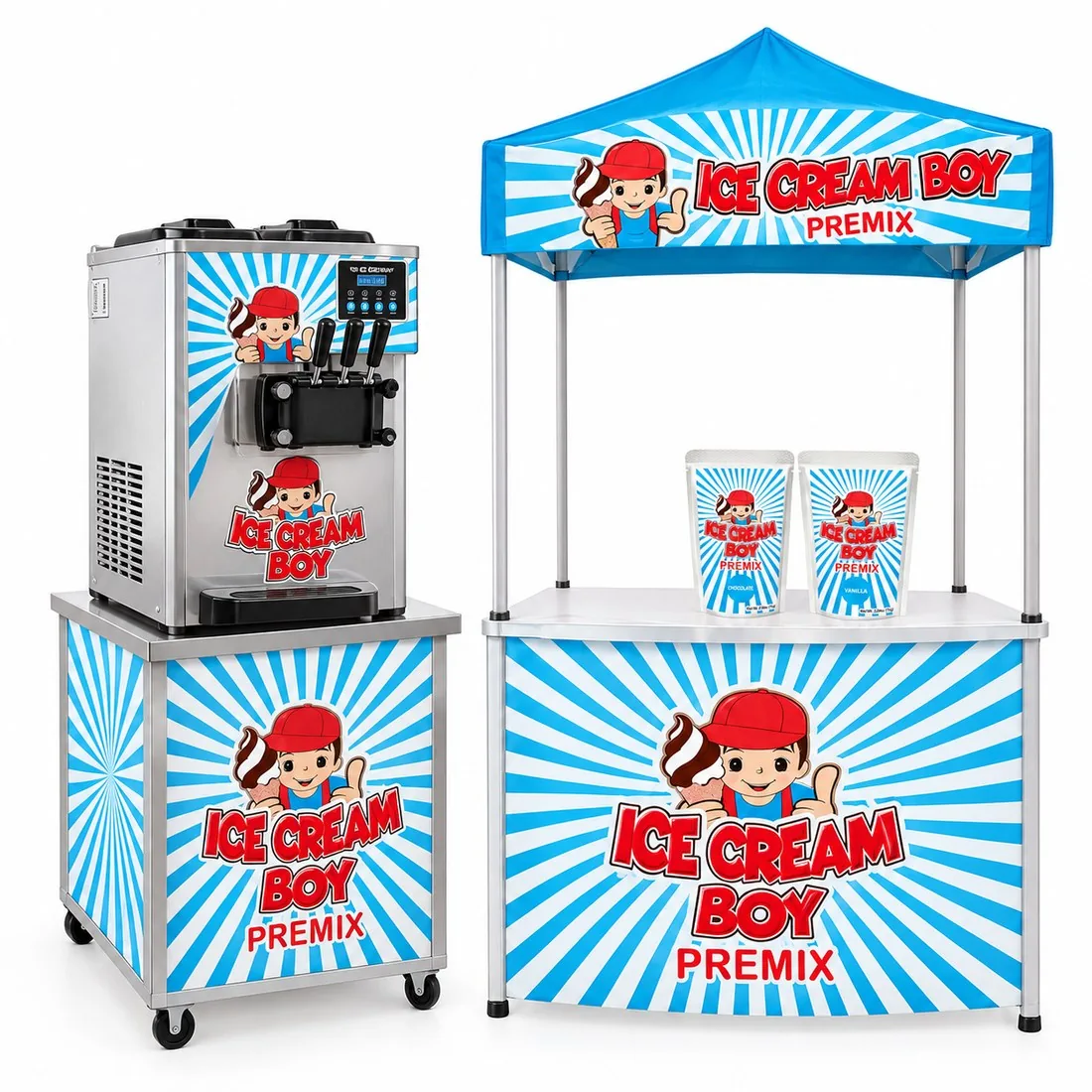 Miguelitos Soft Serve Ice Cream Package