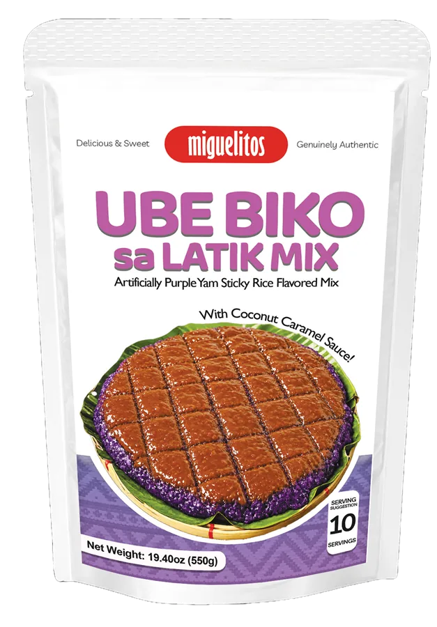 Miguelitos Ube Biko sa Latik Mix pouch