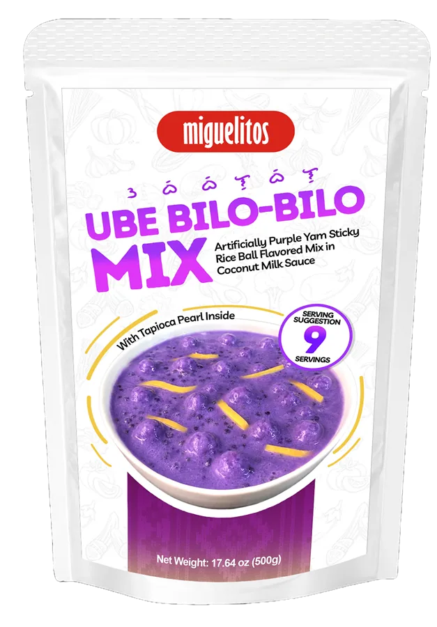 Miguelitos Ube Bilo-Bilo Mix pouch