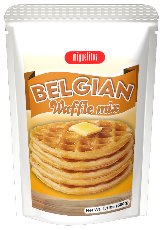 Belgian Waffle Mix pouch