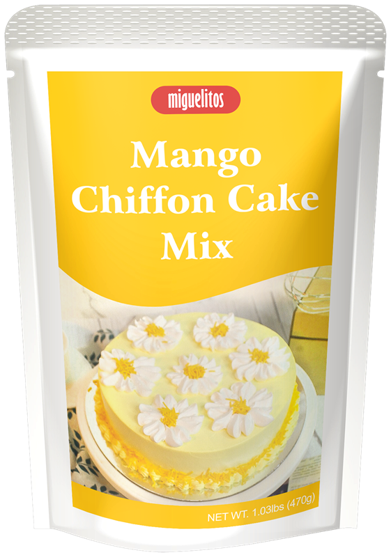 Mango Chiffon Cake Mix pouch