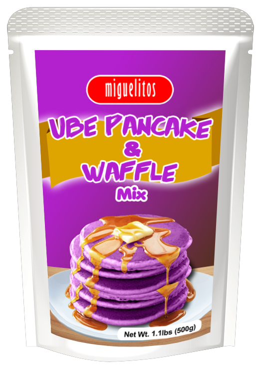 Ube Pancake & Waffle Mix pouch
