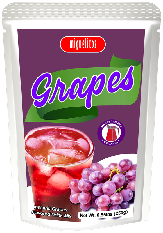 Grapes Drink Mix 250g pouch