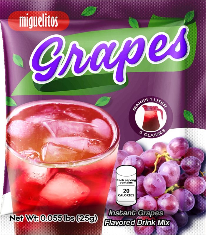 Grapes Drink Mix 25g sachet