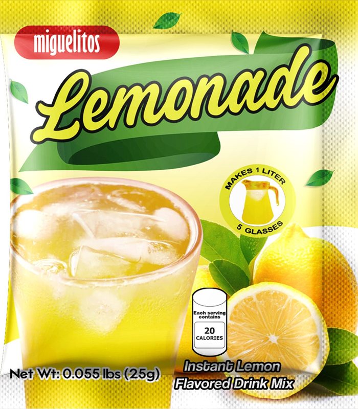 Lemonade Drink Mix 25g sachet
