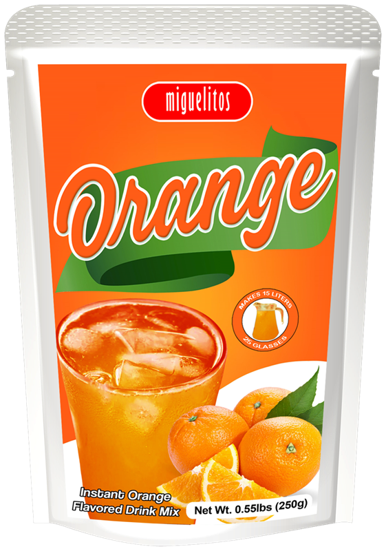 Orange Drink Mix 250g pouch