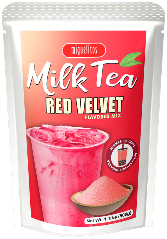 Milk Tea Red Velvet pouch