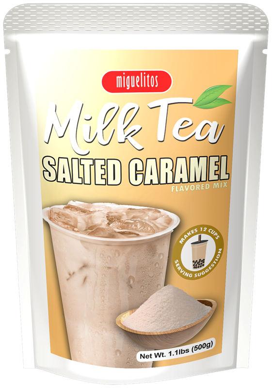 Milk Tea Salted Caramel pouch