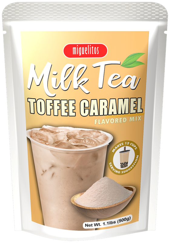 Milk Tea Toffee Caramel pouch