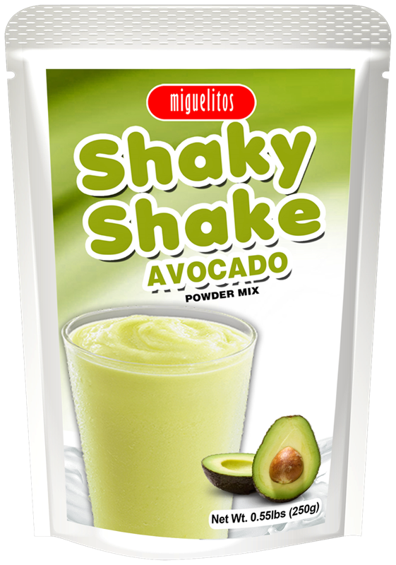 Shaky Shake Powder Mix Avocado pouch