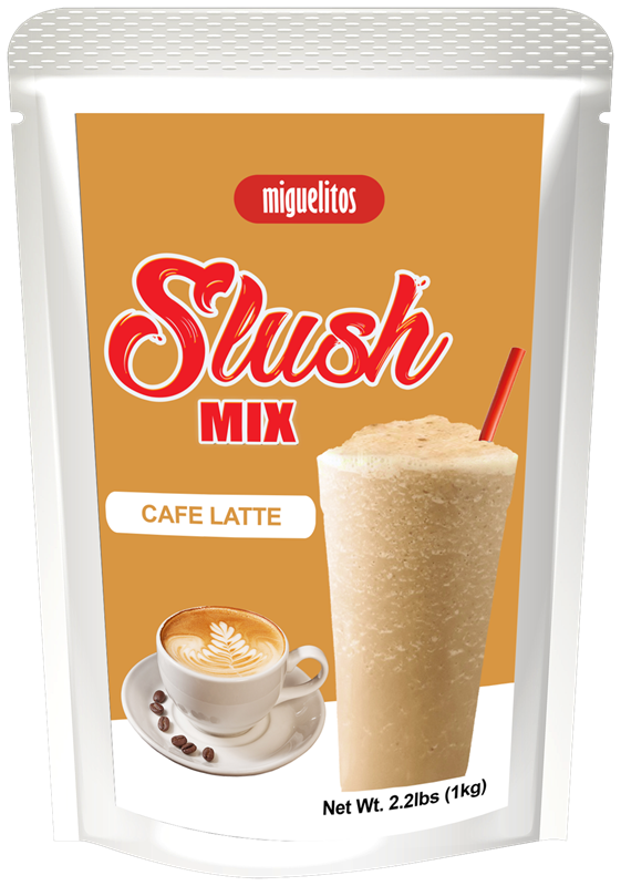 Slush Mix Cafe Latte pouch
