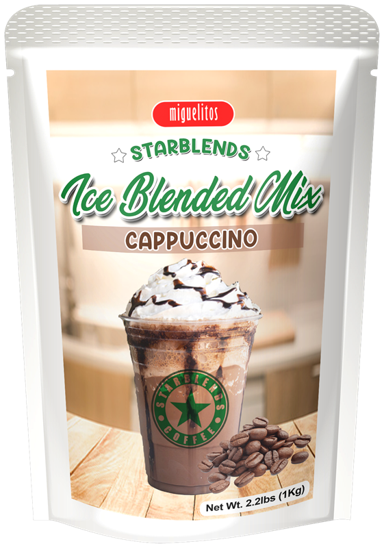 Starblends Ice Blended Mix Cappuccino pouch