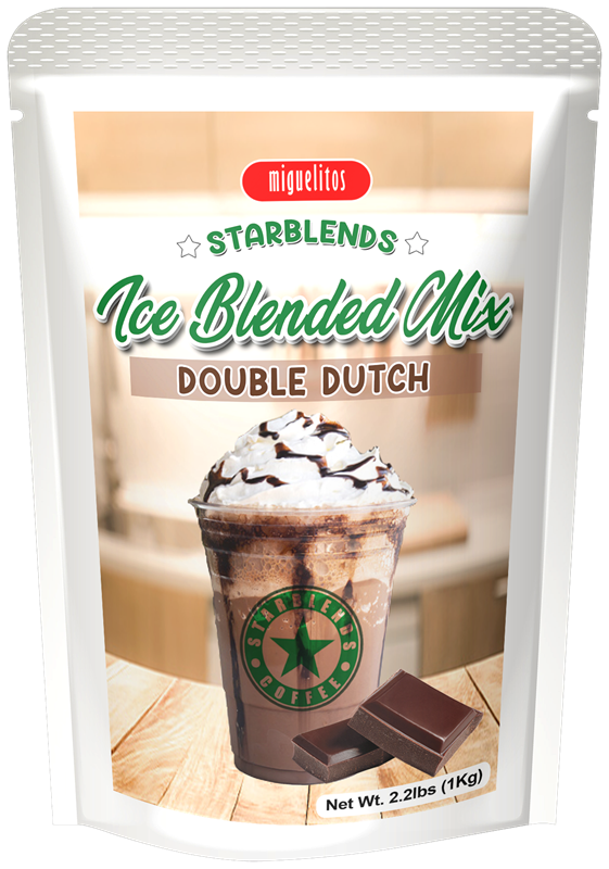 Starblends Ice Blended Mix Double Dutch pouch