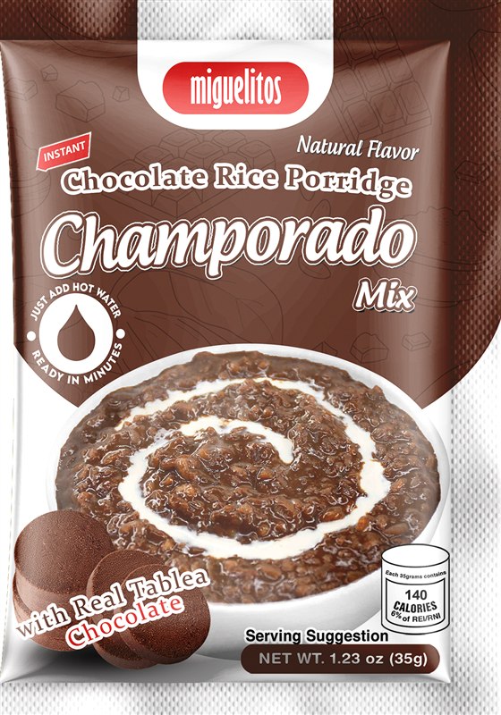 Miguelitos Champorado Mix sachet