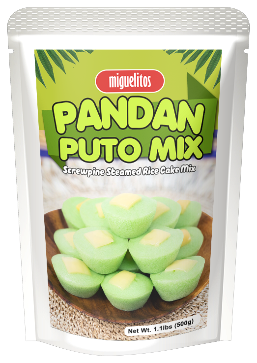 Miguelitos Pandan Puto Mix pouch