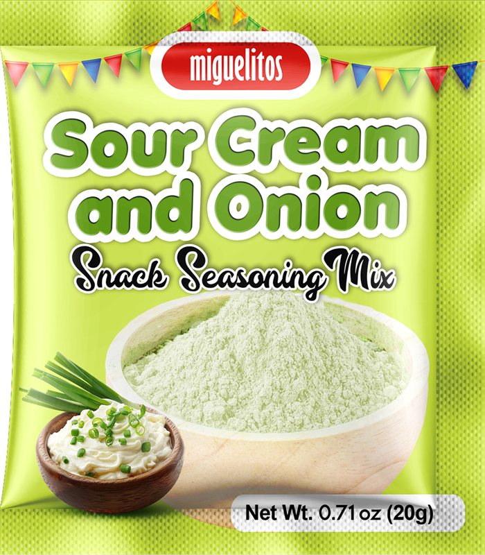 Miguelitos Sour and Cream Seasoning Mix 20g sachet