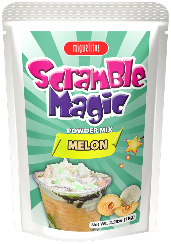 Scramble Magic Powder Mix Melon pouch
