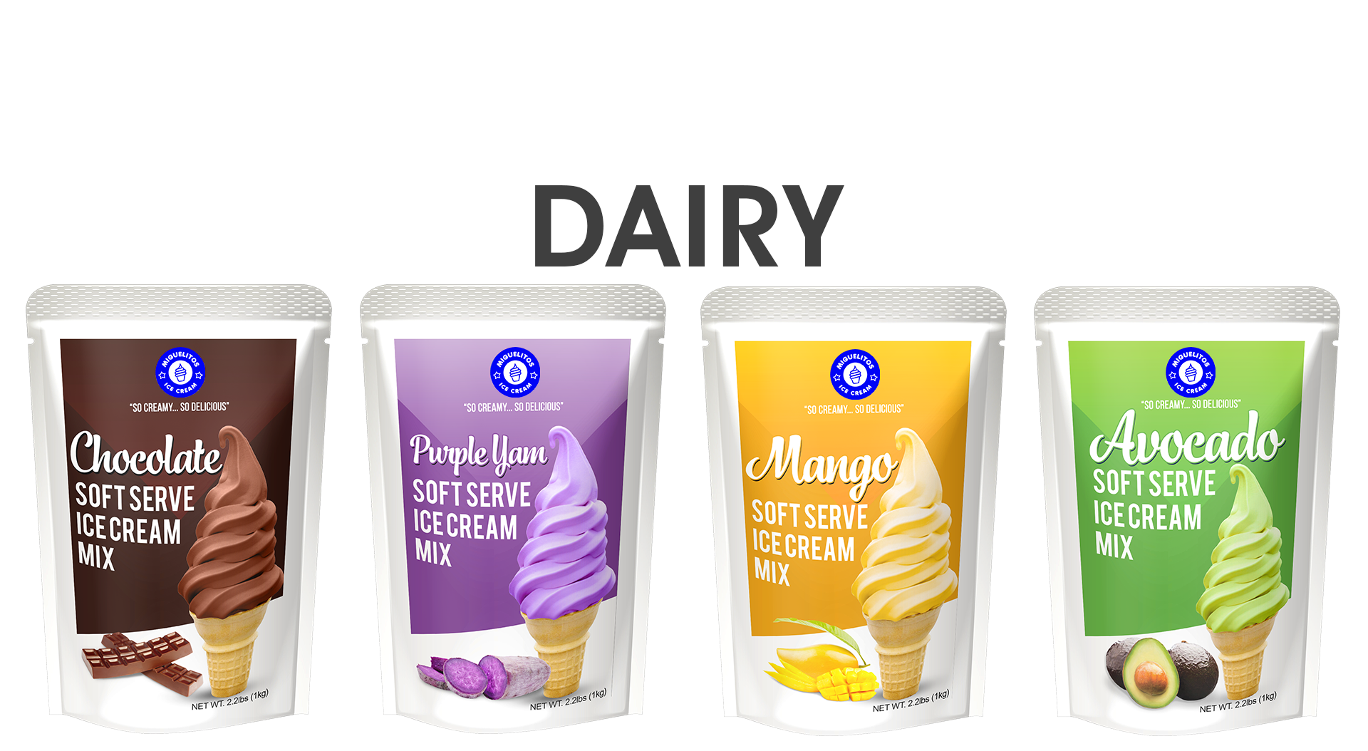 Miguelitos Softserve Ice Cream Premix